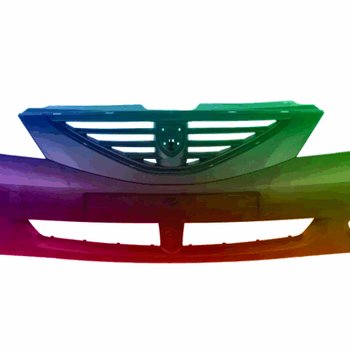 Für Dacia Logan 2004-09 NSW Limousine Stoßstange Vorne Lackiert in Wunschfarbe