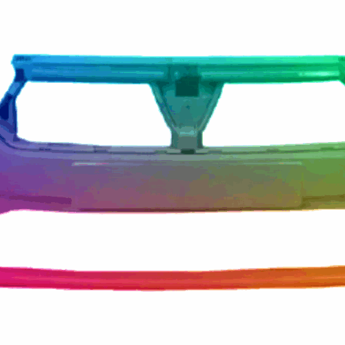 Für Dacia Logan Ab 2021- PDC Stoßstange Vorne Lackiert in Wunschfarbe