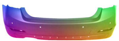 Für BMW 3er F30 2012-2019 Stoßstange Hinten Lackiert In Wunschfarbe PDC 325-330i