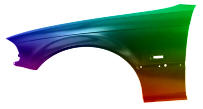 Für BMW 3 E46 99-03 Coupe Cabrio KOTFLÜGEL VORNE LINKS LACKIERT IN WUNSCHFARBE