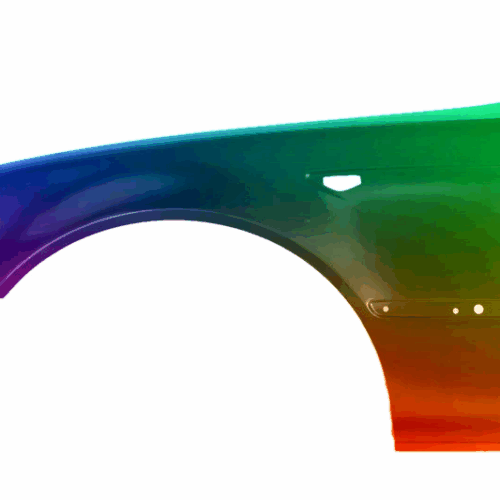 Für BMW 3 E46 03-06 Coupe Cabrio KOTFLÜGEL VORNE LINKS LACKIERT IN WUNSCHFARBE