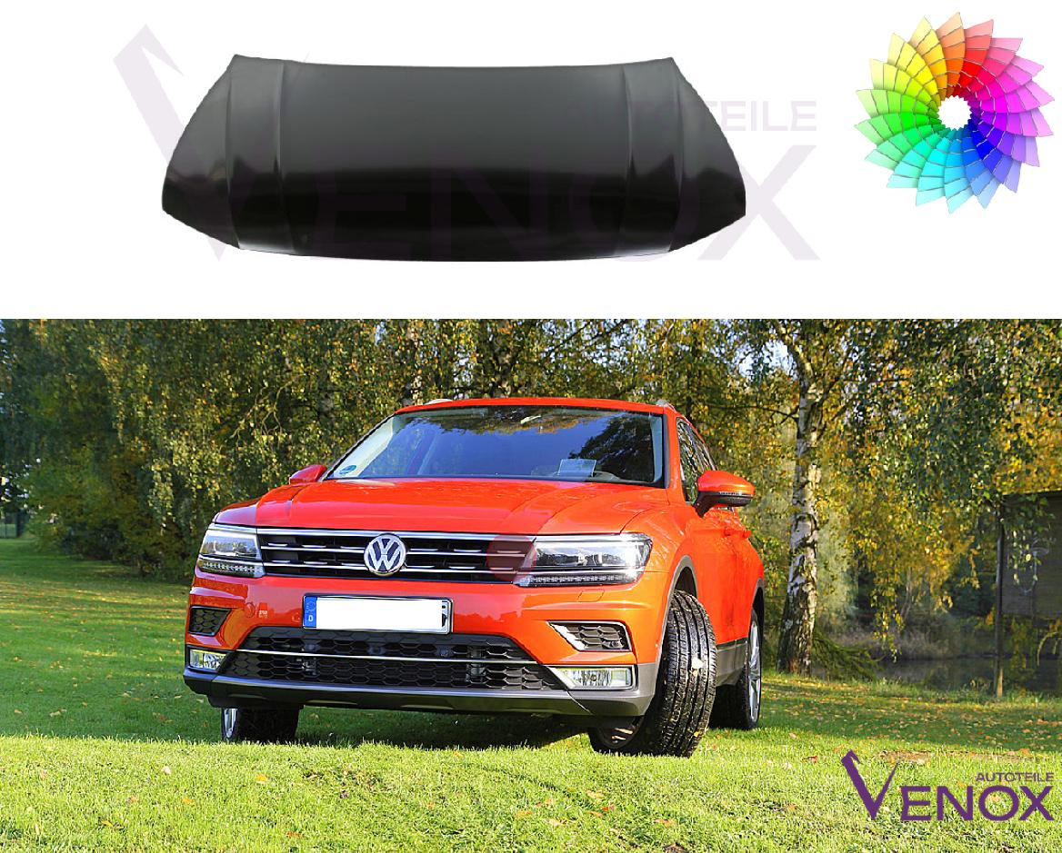 Für Vw Tiguan 2016-2020 Motorhaube Lackiert In Wunschfarbe Neu – Bild 2