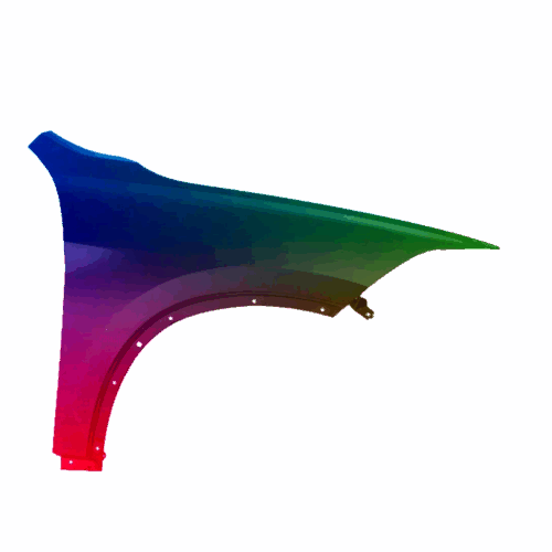 Für BMW X1 F48 2015-22 Kotflügel Rechts Lackiert In Wunschfarbe