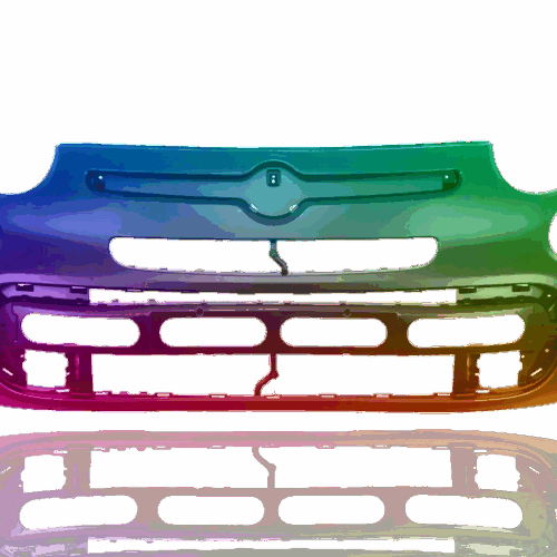 Für Fiat 500L (330) 12-20 Stoßstange Vorne Lackiert In Wunschfarbe NEU