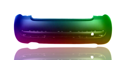 Für Fiat 500 (312) 07-15 Stoßstange Hinten Leiste Lackiert In Wunschfarbe NEU