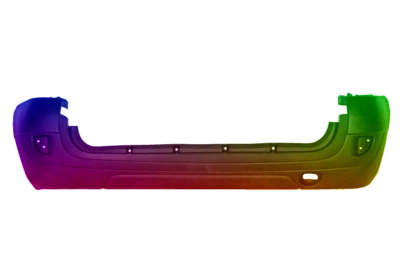 Für Dacia Logan MCV 2004-2009 Stoßstange Hinten Lackiert in Wunschfarbe