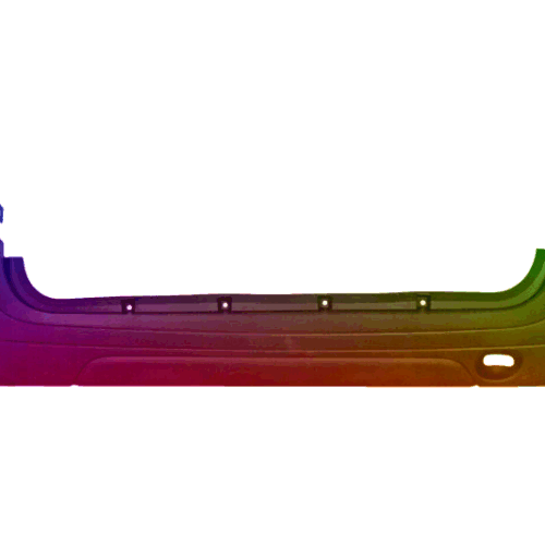 Für Dacia Logan MCV 2004-2009 Stoßstange Hinten Lackiert in Wunschfarbe