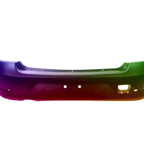 Für Dacia Logan 2009-2013 Stoßstange Hinten Lackiert in Wunschfarbe