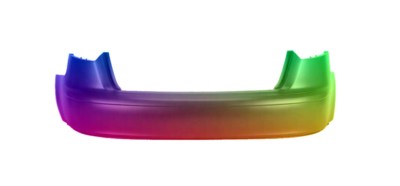 Für Audi A3 8P 2008-2012 SportBack Stoßstange Hinten Lackiert In Wunschfarbe