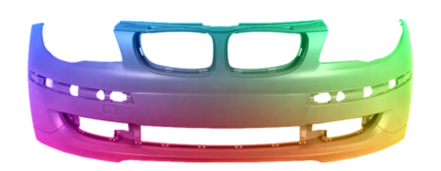 Für BMW 1er E81 82 87 88 2007-2013 Stoßstange Vorne Lackiert in Wunschfarbe