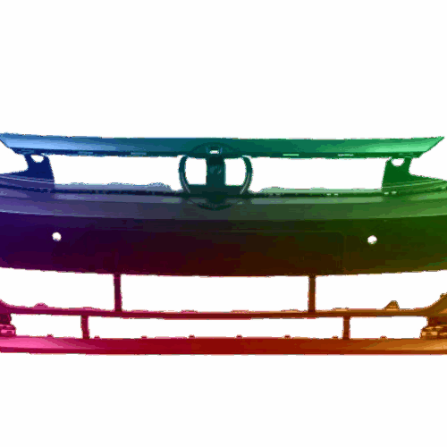 Für VW Polo Ab 2017- PDC Stoßstange Vorne lackiert in Wunschfarbe