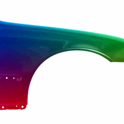 Für Mercedes C-Klasse W203 2000-2007 Kotflügel Rechts Lackiert In Wunschfarbe