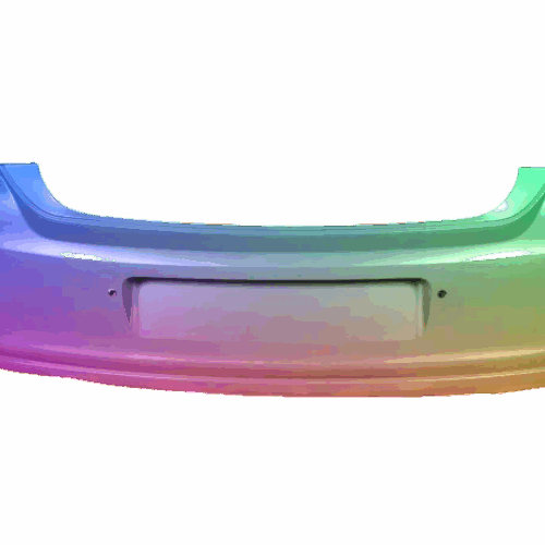 Für VW Polo 6R 2009-2014 PDC Stoßstange hinten lackiert in Wunschfarbe