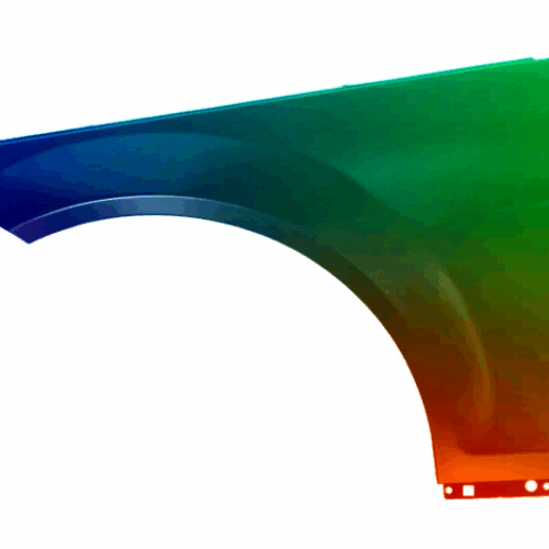 Für Mercedes C-Klasse W204 2007-2014 Kotflügel Links Lackiert In Wunschfarbe