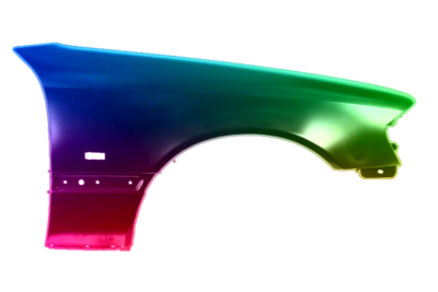 Für Mercedes C-Klasse W202 1993-2001 Kotflügel Rechts Lackiert In Wunschfarbe