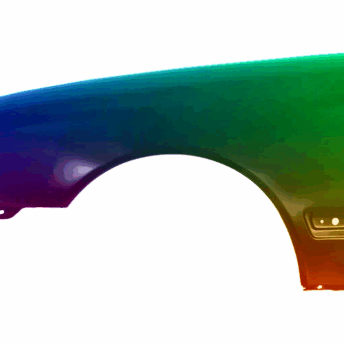 Für Mercedes E-Klasse W210 1995-1999 Kotflügel Links Lackiert In Wunschfarbe