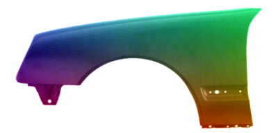 Für Mercedes E-Klasse W210 1999-2003 Kotflügel Links Lackiert In Wunschfarbe