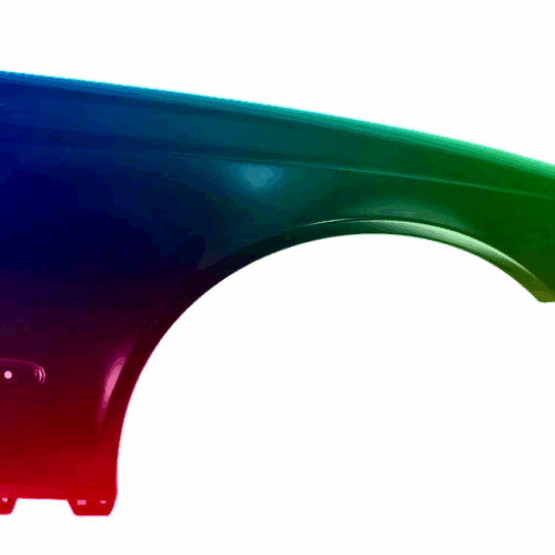 Für Mercedes E-Klasse W211 S211 2002-09 Kotflügel Rechts Lackiert In Wunschfarbe