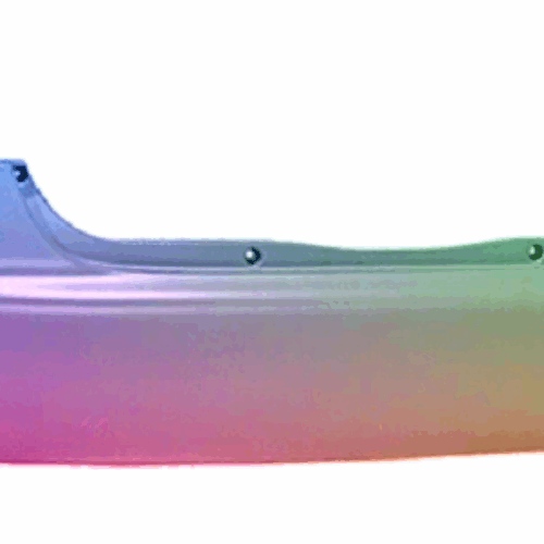 Für Mercedes A-Klasse W168 1997-2001 Stoßstange Hinten lackiert in Wunschfarbe