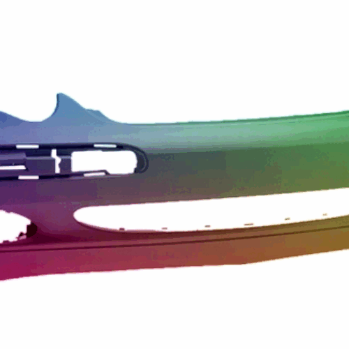 Mercedes C-Klasse W203 2000-2004 Stoßstange Vorne lackiert in Wunschfarbe