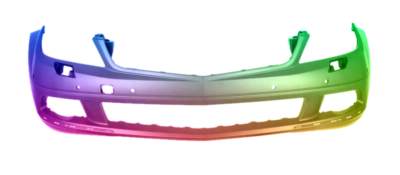 Mercedes C W204 2007-2011 Stoßstange Vorne lackiert in Wunschfarbe SRA