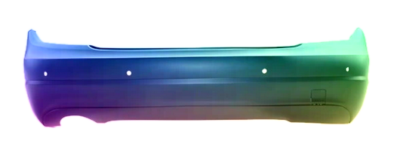 Mercedes C-Klasse W204 2011-2014 Stoßstange Hinten lackiert in Wunschfarbe PDC