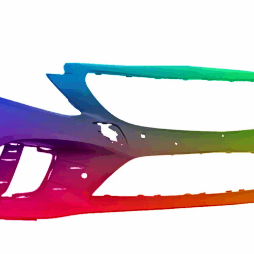 Mercedes C-Klasse W205 19-21 Stoßstange Vorne Lackiert in Wunschfarbe PDC +-