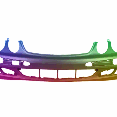 Mercedes E-Klasse W211 02-06 Clasic Stoßstange Vorne Lackiert in Wunschfarbe SRA