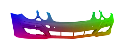 Mercedes E W211 06-09 Classic Stoßstange Vorne Lackiert in Wunschfarbe PDC SRA
