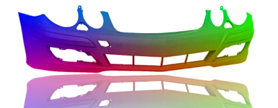 Mercedes E W211 06-09 Classic Stoßstange Vorne Lackiert in Wunschfarbe SRA