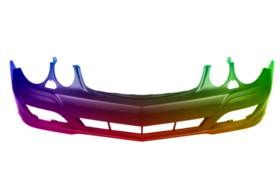 Mercedes E W211 06-09 Avantgarde Stoßstange Vorne Lackiert in Wunschfarbe SRA