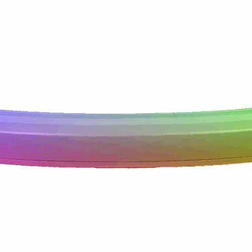 Für VW Caddy 10-15 Stoßstange Hinten Lackiert In Wunschfarbe NEU