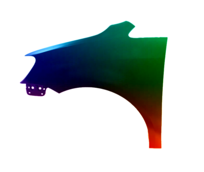 Für VW Caddy 10-15 Kotflügel Vorne Links Lackiert In Wunschfarbe NEU