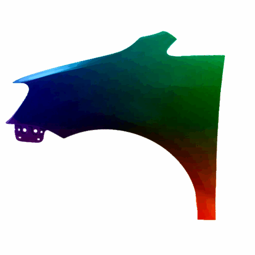 Für VW Caddy 10-15 Kotflügel Vorne Links Lackiert In Wunschfarbe NEU