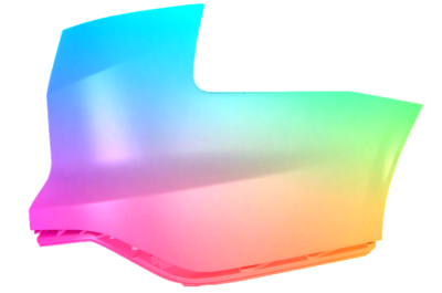 Für Ford Focus Mk3 10-14 L oder R Stoßstange Hinten Lackiert In Wunschfarbe