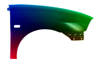 KOTFLÜGEL SEAT IBIZA CORDOBA III 6L 02-08 RECHTS LACKIERT NEU