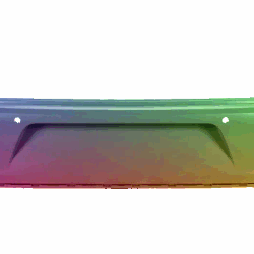 Für VW Golf 7 VII Stoßstange PDC hinten lackiert in Wunschfarbe 2012-2017