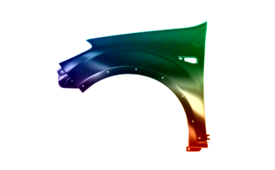 Für Dacia Sandero 2008-2012 Kotflügel Links Lackiert In Wunschfarbe Leiste