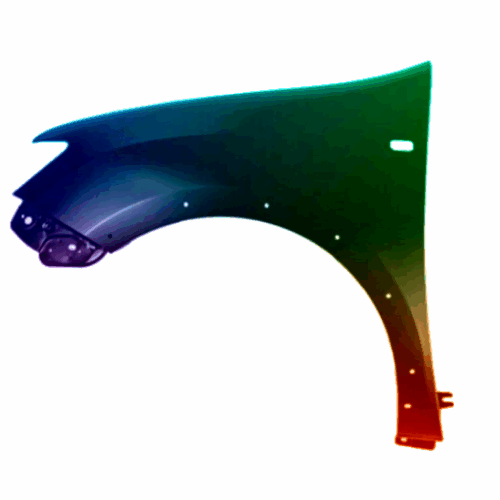 Für Dacia Sandero 2012-2021 Stepway Kotflügel Links Lackiert In Wunschfarbe