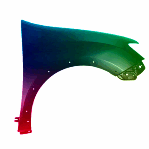 Für Dacia Sandero 2012-2021 Stepway Kotflügel Rechts Lackiert In Wunschfarbe