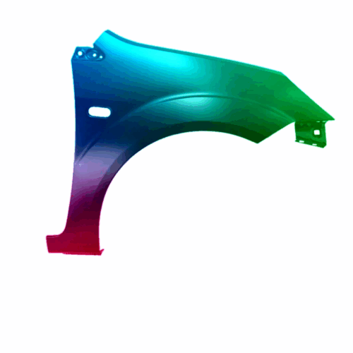 Für Ford Fiesta Mk 6 2002-2008 Kotflügel Rechts Lackiert In Wunschfarbe NEU