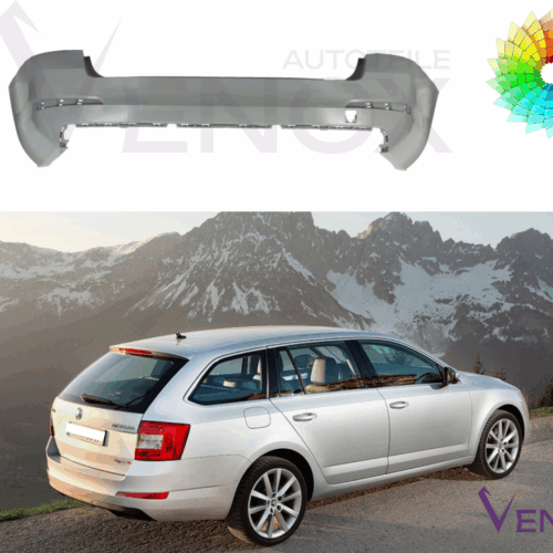 Für Skoda Octavia 5E 13-17 Kombi Stoßstange Hinten Lackiert In Wunschfarbe
