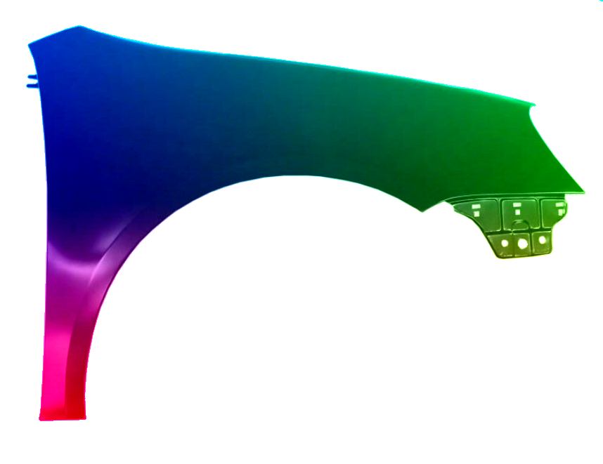 Kotflügel für VW GOLF V 03-10 Links Lackiert In Wunschfarbe – Bild 2