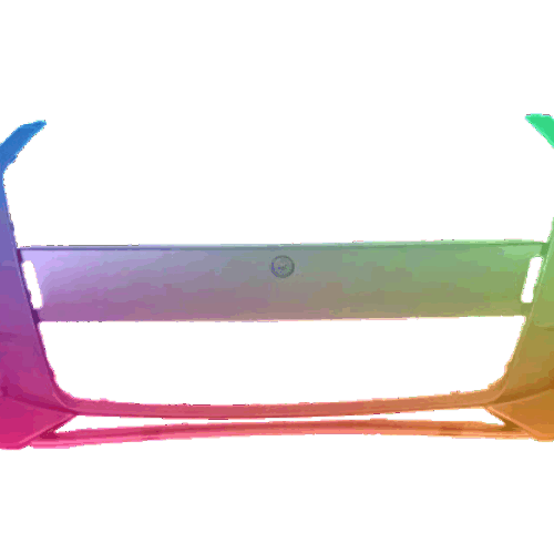 Für Audi A1 2014-2018 Stoßstange Vorne Lackiert in Wunschfarbe NEU