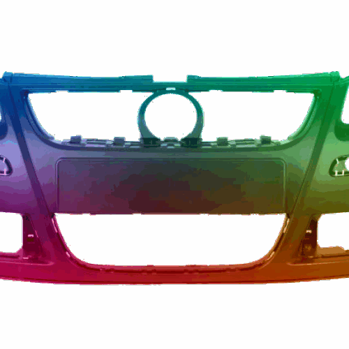 Für VW Polo 9N 2005-2010 Stoßstange Vorne lackiert in Wunschfarbe