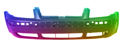 Für VW Bora 98-05 Stoßstange Vorne Lackiert In Wunschfarbe NEU