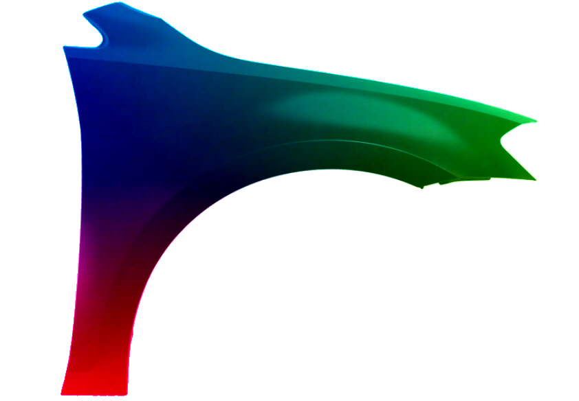 KOTFLÜGEL GOLF VII 7 LB7W VORNE RECHTS LACKIERT 2012-2017 NEU – Bild 2