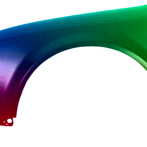 AUDI A4 B6 2000-2004 KOTFLÜGEL VORNE LINKS LACKIERT IN Wunschfarbe