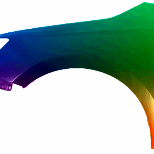 Für Skoda Fabia III 15-21 KOTFLÜGEL VORNE Links Lackiert In Wunschfarbe NEU