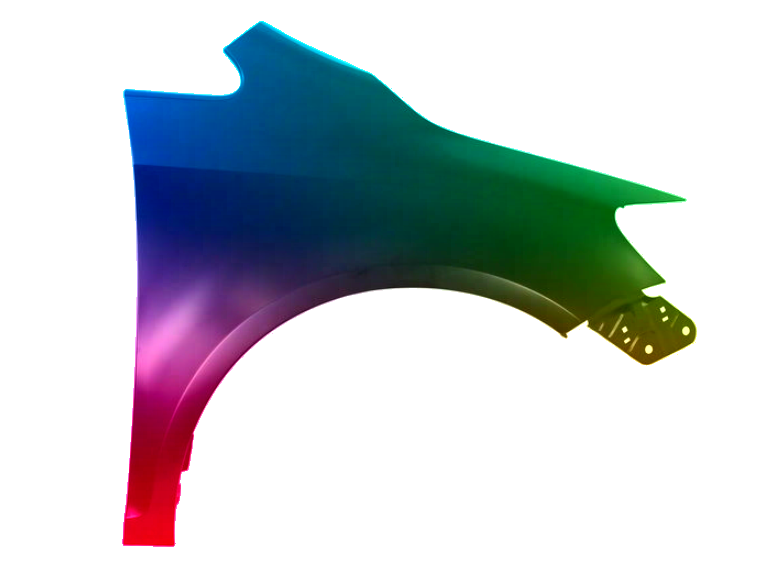 VW GOLF PLUS KOTFLÜGEL RECHTS LACKIERT IN LA5K NEU – Bild 2